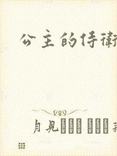 公主的侍卫封面