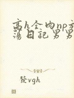 高h全肉np放荡日记男男bl