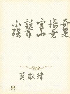 小说官场奇才最强靠山竟是我自己李澜在线