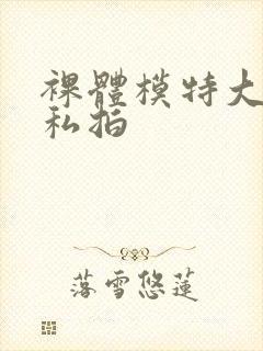 裸体模特大尺度私拍