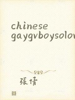 chinesegaygvboysolovideo