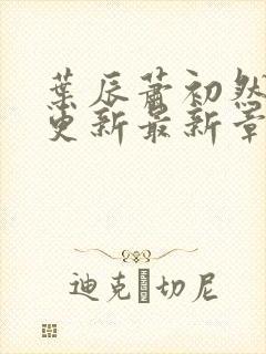 叶辰萧初然刚刚更新最新章节列表