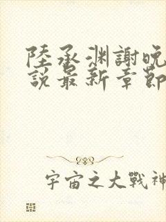 陆承渊谢晚星小说最新章节更新时间