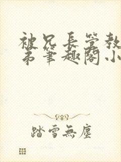 被兄长管教的弟弟笔趣阁小说