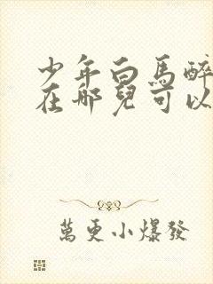 少年白马醉春风在哪儿可以看