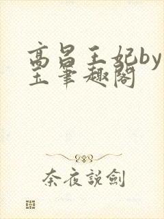 高昌王妃by黛玉笔趣阁