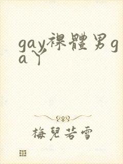 gay裸体男ga丫封面