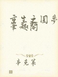 重生之圆梦人生笔趣阁