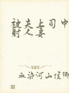 被夫上司中出内射人妻封面