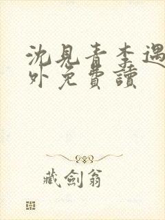 沈见青李遇泽番外免费读