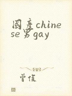 国产chinese男gay