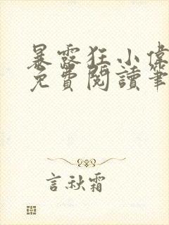 暴露狂小伟全文免费阅读笔趣阁