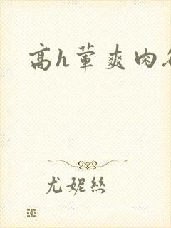 高h荤爽肉欲文
