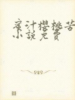 蜜汁樱桃苦咖啡小说免费