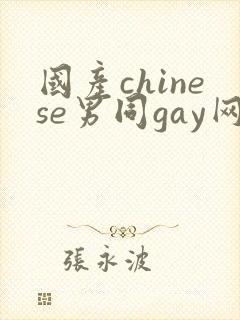 国产chinese男同gay网站
