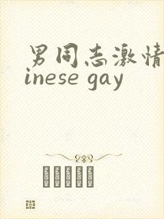 男同志激情chinese gay