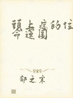 头上痣的位置与命运图