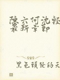 陈六何沈轻舞 最新章节封面