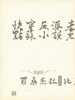 快穿反派老公有点苏小说免费下载