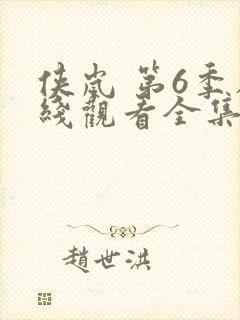 侠岚 第6季在线观看全集免费播放