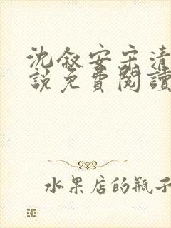 沈叙安宋清雪小说免费阅读最新章节封面