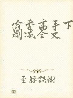 偷香高手下载无删减全文