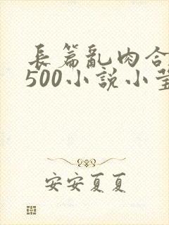 长篇乱肉合集乱500小说小莹封面