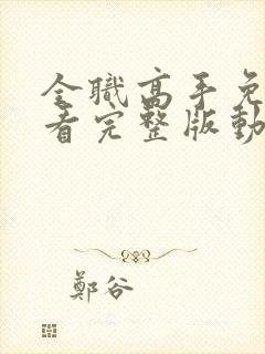 全职高手免费观看完整版动漫第二季