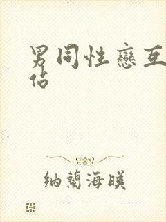 男同性恋互摸网站封面