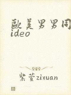 欧美男男同性video