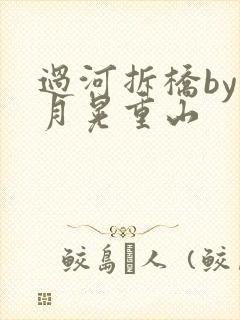 过河拆桥by江月晃重山封面