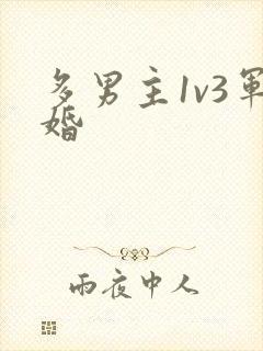 多男主1v3军婚