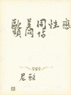 欧美同性恋男视频网站