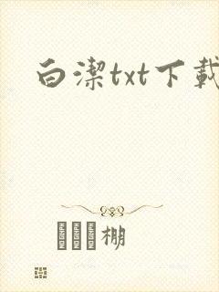 白洁txt下载封面