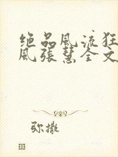 绝品风流狂医林风张慧全文阅读无删减