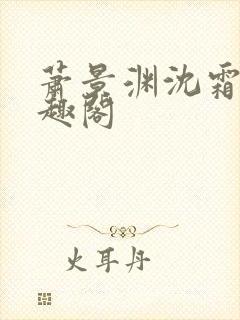 萧景渊沈霜宁笔趣阁