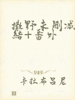 撒野未删减版完结+番外