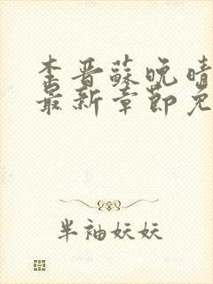 李晋苏晚晴小说最新章节免费阅读