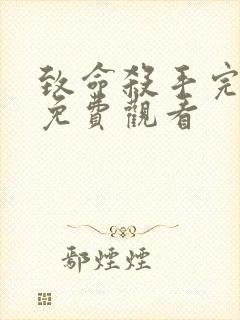 致命杀手完整版免费观看