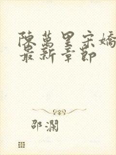 陈万里宋娇娇 最新章节封面