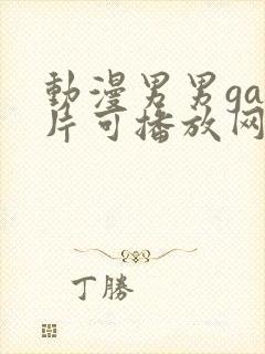 动漫男男gay片可播放网站