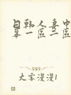 日韩人妻中文字幕一区二区