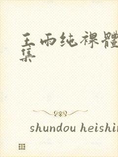 王雨纯裸体写真集封面