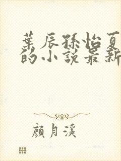 叶辰孙怡夏若雪的小说最新章节