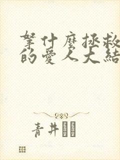 拿什么拯救你我的爱人大结局