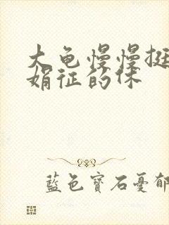 大龟慢慢挺进张娟征的休