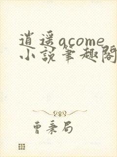 逍遥acome小说笔趣阁在线阅读