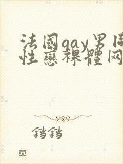 法国gay男同性恋裸体网址