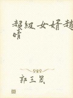 超级女婿赵旭李晴