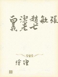 白洁赵敏张倩高义老七